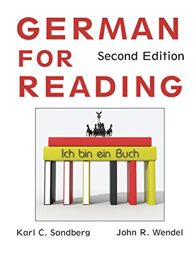 German For Reading Second Edition John R Wendel Karl C Sandberg