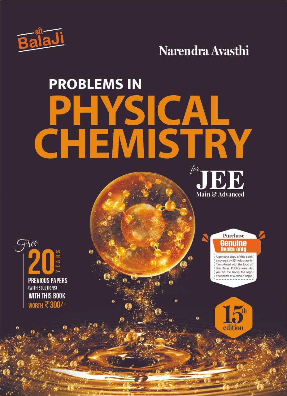 Problems In Physical Chemistry By Narendra Awasthi For Jee 15th Edition Narendra Avasthi