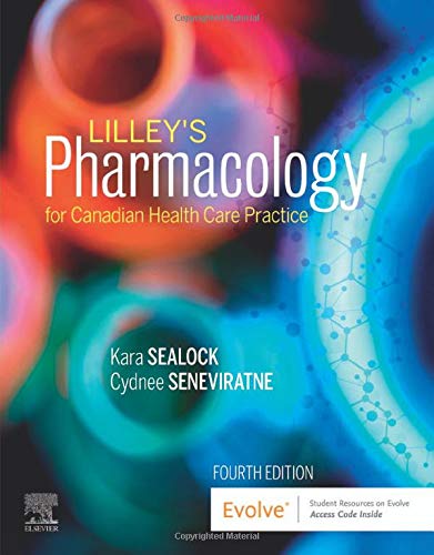 Pharmacology For Canadian Health Care Fourth Edition 4th Edition Kara Sealock