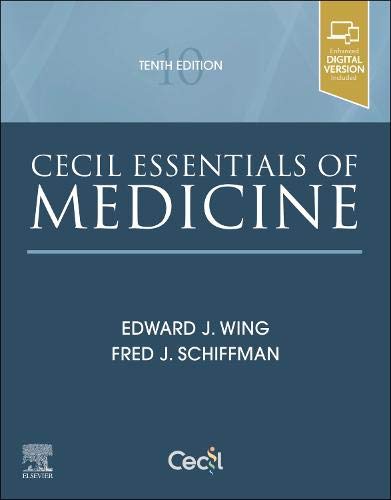 Cecil Essentials Of Medicine 10th Edition Edward J Wing Md Facp Fidsa Editor