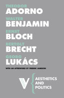 Aesthetics And Politics Theodor Adorno Walter Benjamin Ernst Bloch