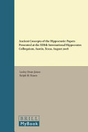 Ancient Concepts Of The Hippocratic Lesley Deanjones Ralph M Rosen