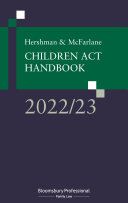Hershman And Mcfarlane Children Act Handbook 202223 Andrew Mcfarlane