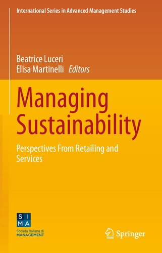 Managing Sustainability Perspectives From Retailing And Services Beatrice Luceri