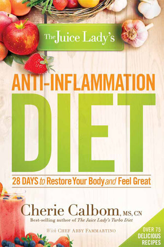 The Juice Ladys Antiinflammation Diet Cherie Calbom Cherie Calbom Ms Cn