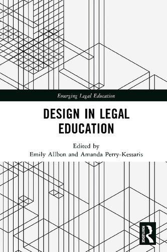 Design In Legal Education Emily Allbon Amanda Perrykessaris