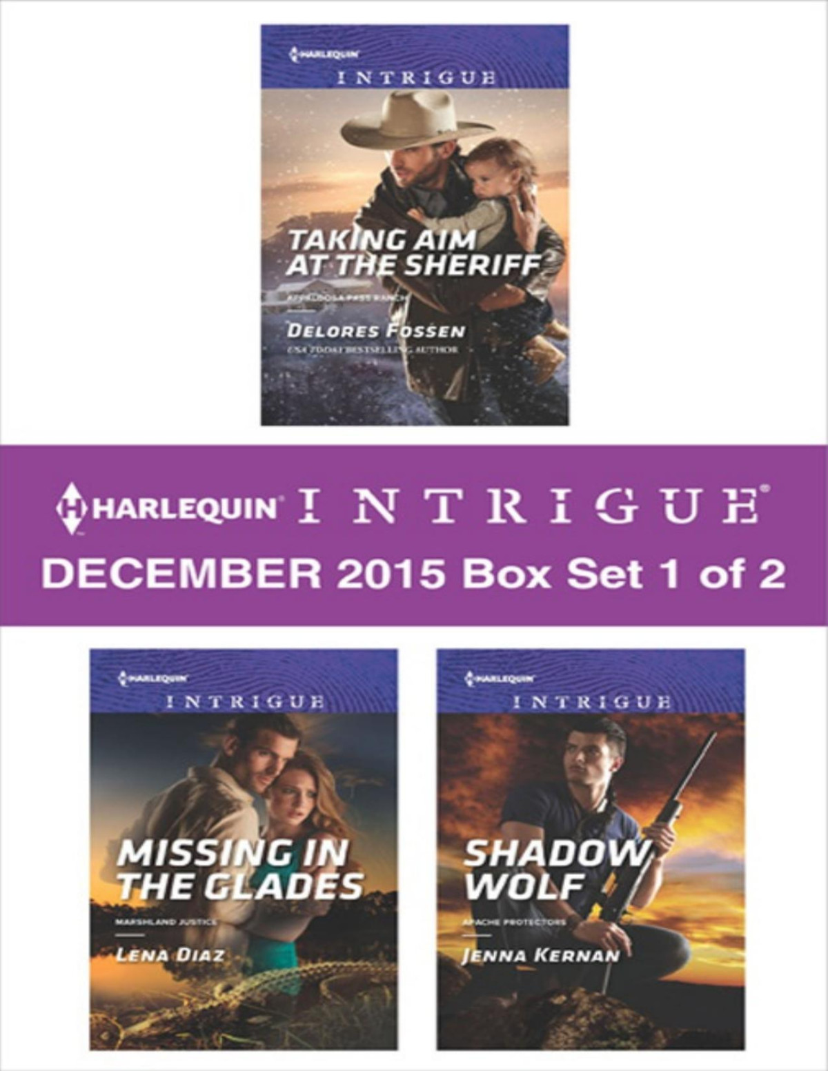 Harlequin Intrigue Box Set 1 Of 2 Delores Fossen