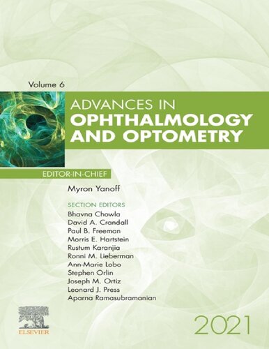 Advances In Ophthalmology And Optometry Myron Yanoff
