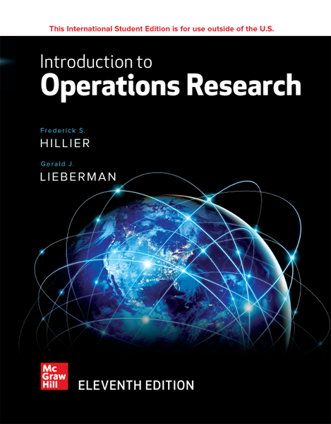 Ise Ebook Online Access For Introduction To Operations Research 11th Edition Hillier