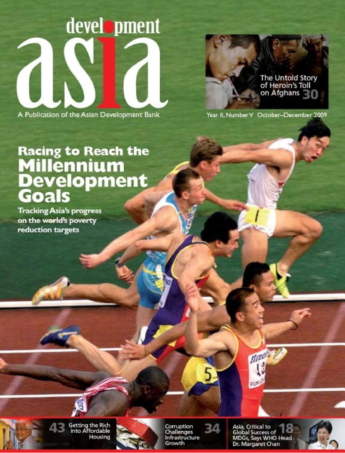 Development Asiaracing To Reach The Millennium Development Goals Octoberdecember 2009 Asian Development Bank