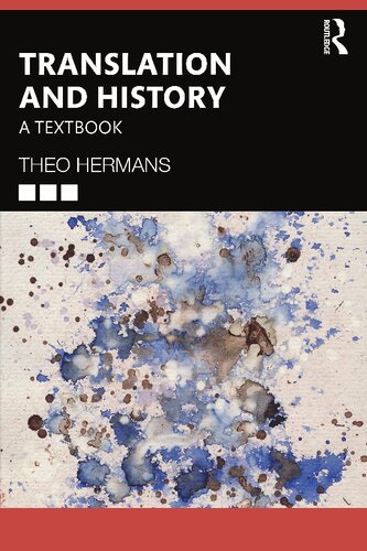 Translation And History A Textbook Theo Hermans