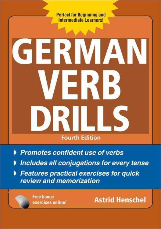 German Verb Drills Fourth Edition Drills Series Henschel Astrid