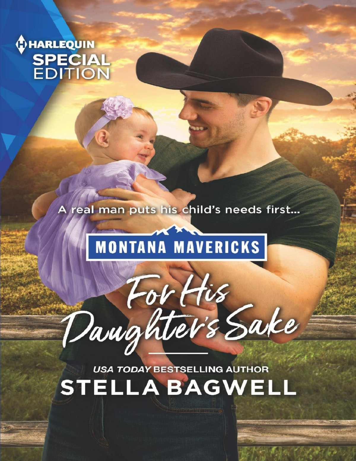For His Daughters Sake Stella Bagwell