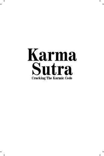 Karma Sutra Cracking The Karmic Code Hingori