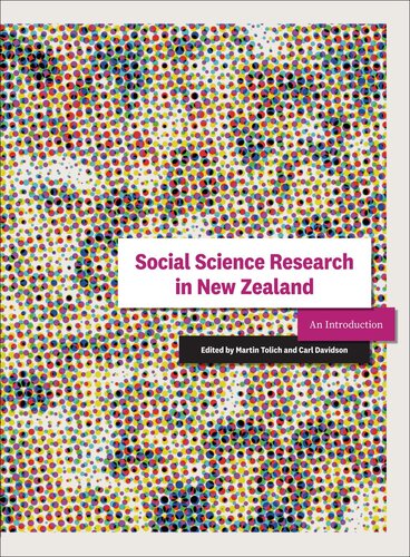 Social Science Research In New Zealand Carl Davidson Martin Tolich