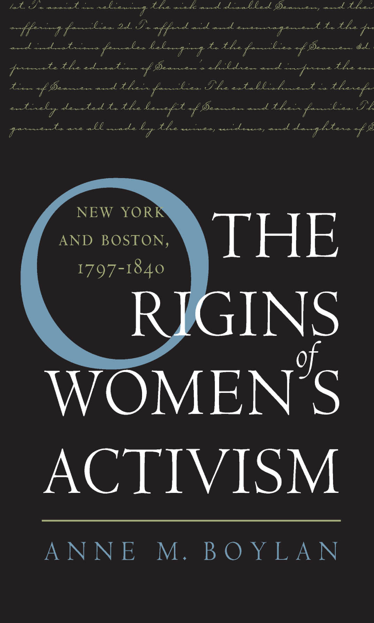 The Origins Of Womens Activism New York And Boston 17971840 Anne M Boylan