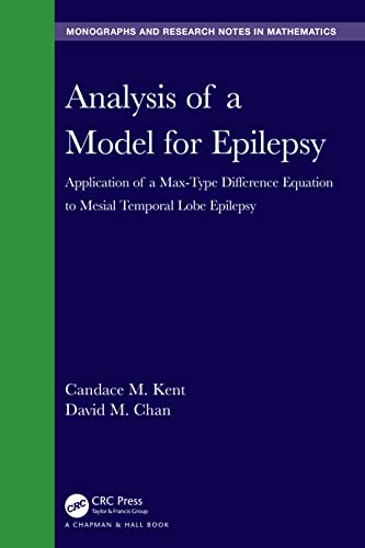 Analysis Of A Model For Epilepsy Application Of A Maxtype Dierence Equation To Mesial Temporal Lobe Epilepsy Candace M Kent