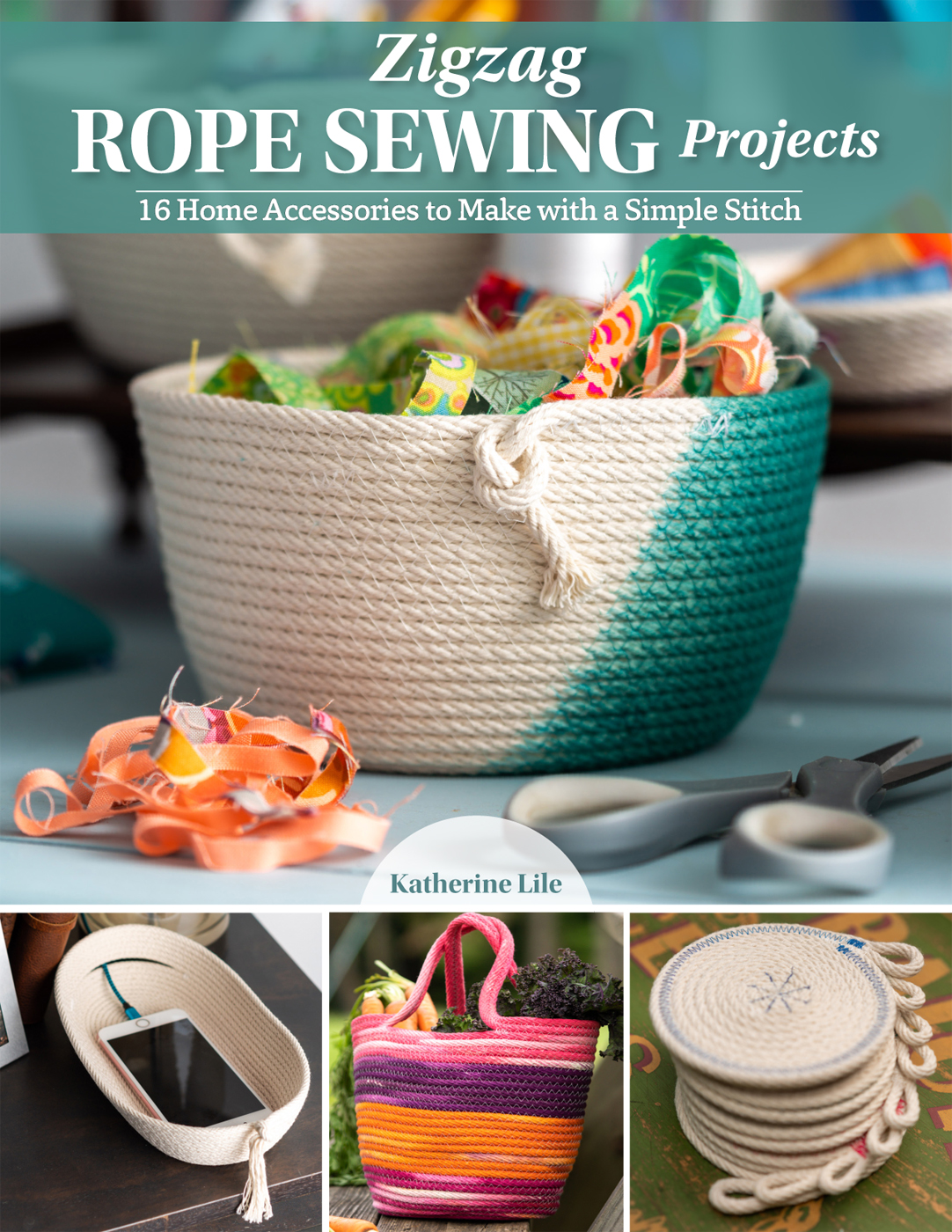Zigzag Rope Sewing Projects 16 Home Accessories To Make With A Simple Stitch Katherine Lile