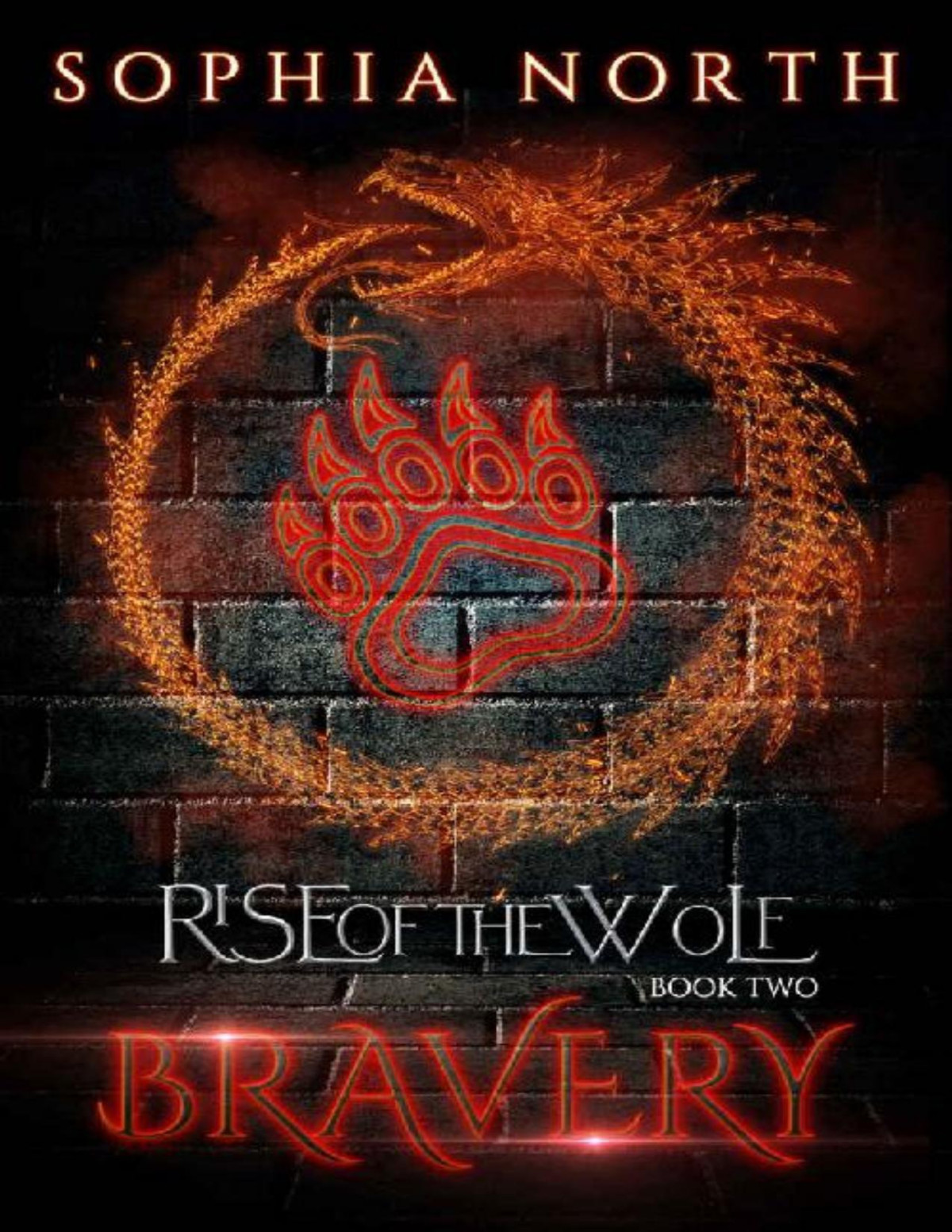 Bravery A Werewolf Urban Fantasy Romance Rise Of The Wolf Book 2 Sophia North