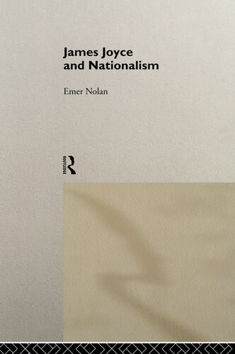 James Joyce And Nationalism Nolan Emer