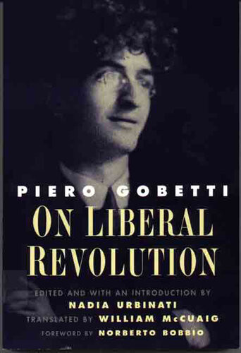 On Liberal Revolution Piero Gobetti