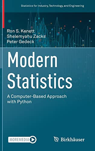 Modern Statistics A Computerbased Approach With Python Ron S Kenett