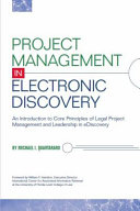 Project Management In Electronic Discovery Michael I Quartararo