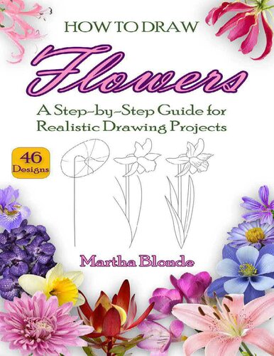 How To Draw Flowers Martha Blonde