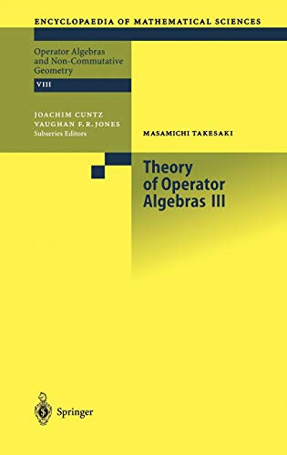 Theory Of Operator Algebras Iii Masamichi Takesaki