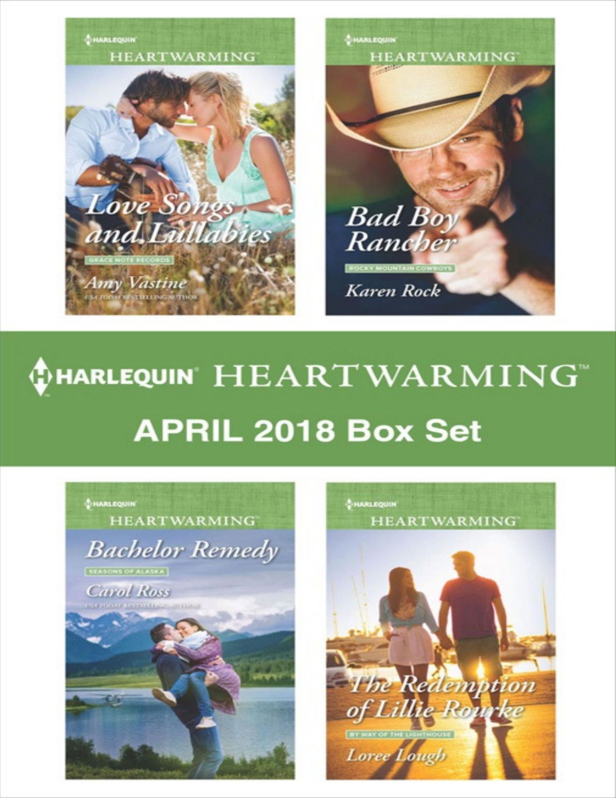 Harlequin Heartwarming April 2018 Box Set Amy Vastine