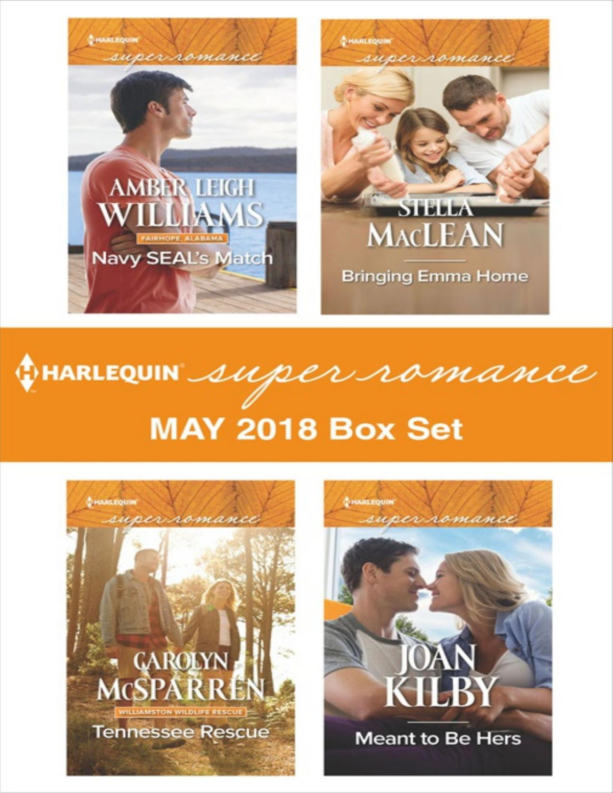Harlequin Superromance May 2018 Box Set Amber Leigh Williams