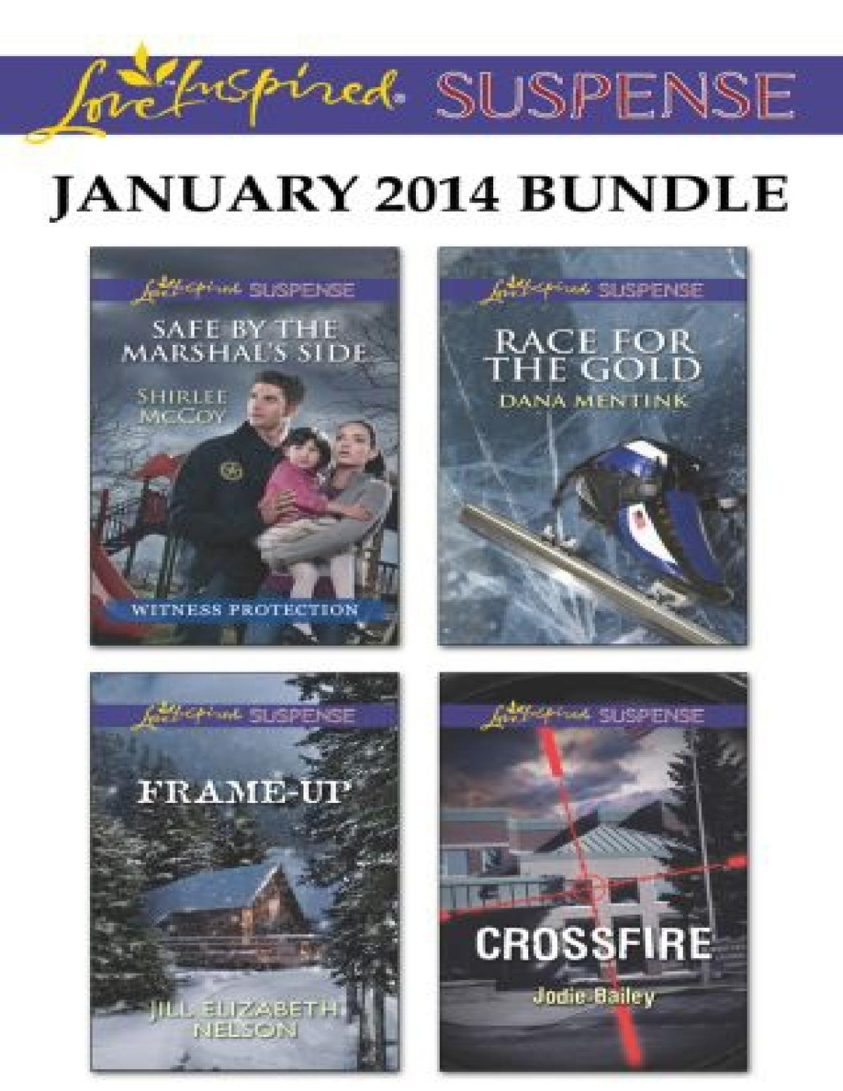 Love Inspired Suspense January 2014 Shirlee Mccoy Jill Elizabeth Nelson Dana Mentink Jodie Bailey