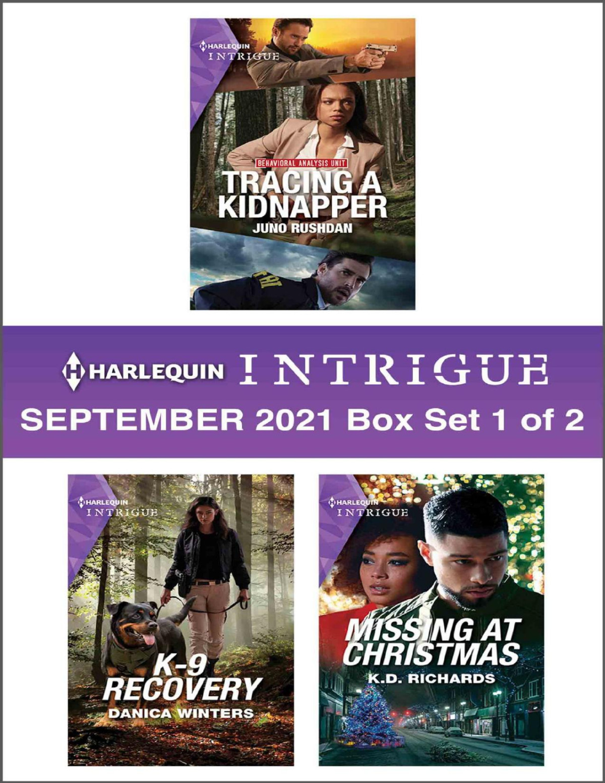 Harlequin Intrigue September 2021box Set 1 Of 2 Juno Rushdan