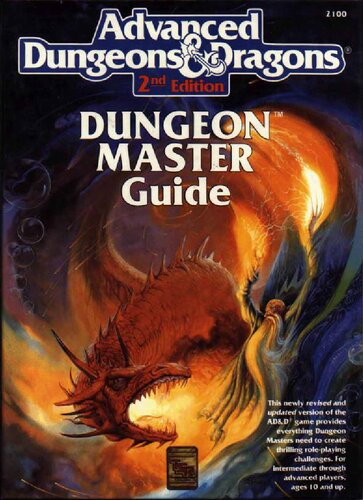 Dungeon Master Guide Second Edition Advanced Dungeons And Dragons Misa