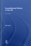 Constitutional History Of The Uk Ann Lyon