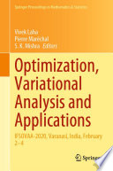 Optimization Variational Analysis And Applications Ifsovaa2020 Varanasi India February 24 Vivek Laha