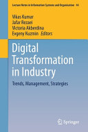 Digital Transformation In Industry Trends Management Strategies Vikas Kumar