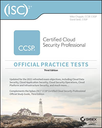 Isc2 Ccsp Certified Cloud Security Professional Official Practice Tests 3rd Edition Mike Chapple