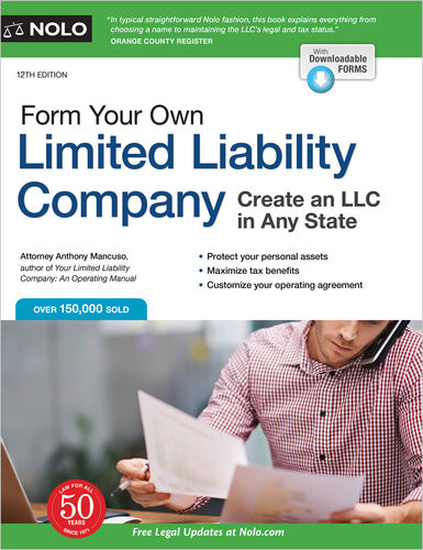 Form Your Own Limited Liability Company Anthony Mancuso