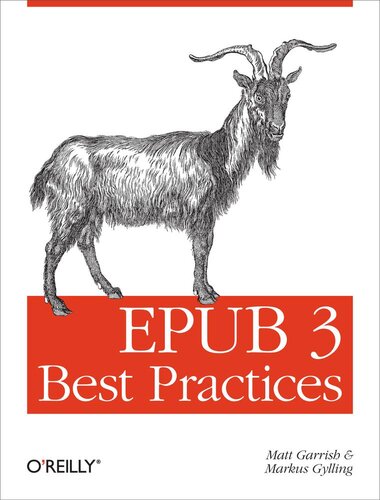Epub 3 Best Practices Matt Garrish