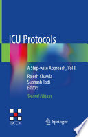 Icu Protocols A Stepwise Approach Vol Ii 2nd Edition Rajesh Chawla