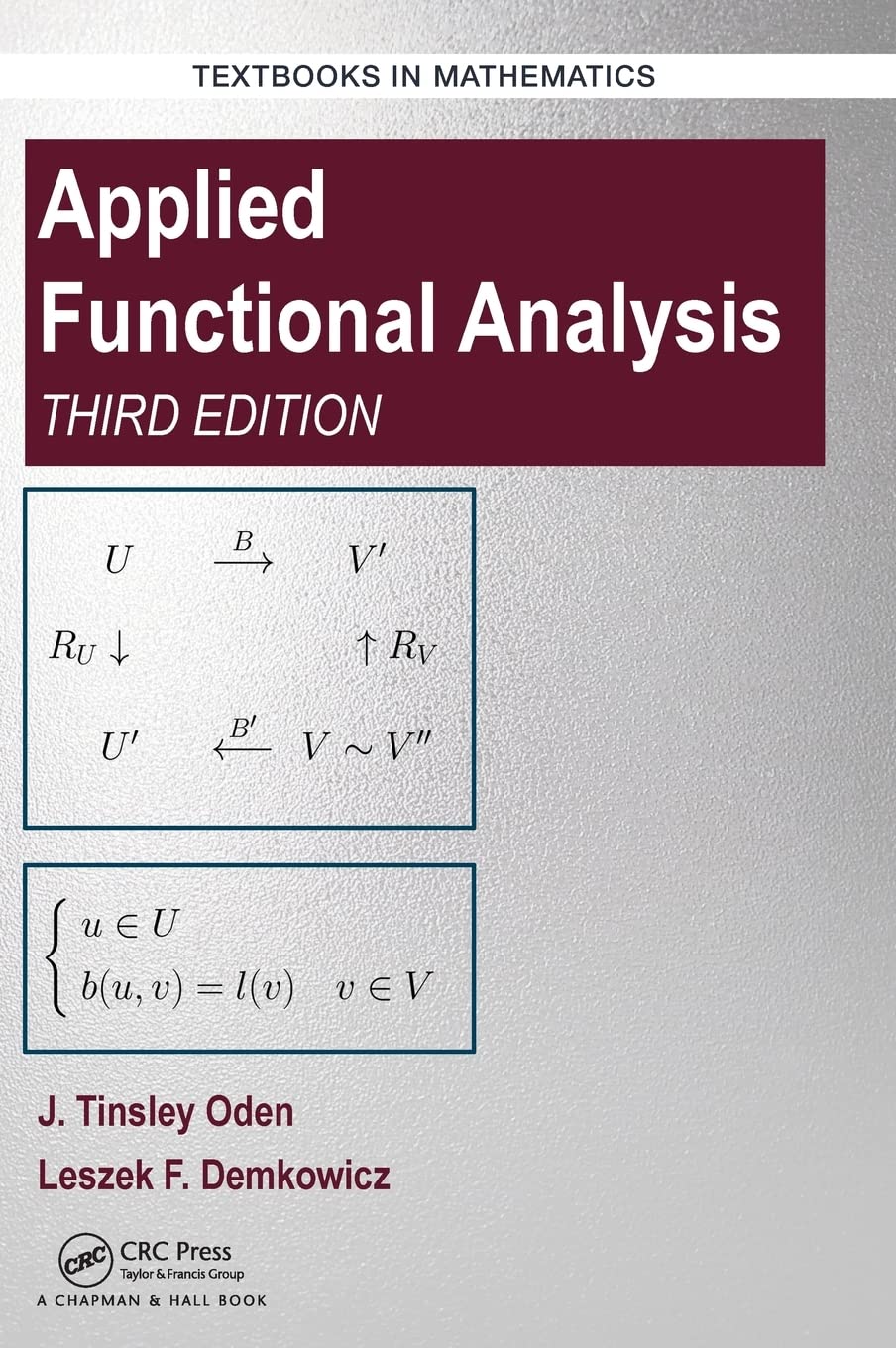 Applied Functional Analysis 3rd Solutions Manual John Tinsley Oden