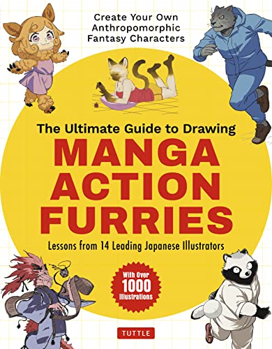The Ultimate Guide To Drawing Manga Action Furries With Over 1000 Illustrations Genkosha Studio
