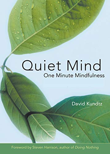Quiet Mind One Minute Mindfulness For Readers Of Mindfulness An Eightweek Plan For Finding Peace In A Frantic World Reprint David Kundtz