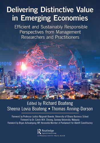Delivering Distinctive Value In Emerging Economies Efficient And Sustainably Responsible Perspectives Richard Boateng