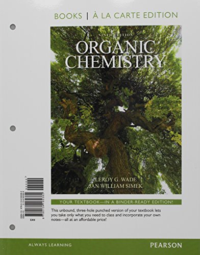Organic Chemistry 9th Edition Leroy Wade Jan Simek