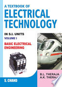 A Textbook Of Electrical Technology In Si Units Volume I Basic Electrical Engineering First Multicolor Edition Bl Theraja