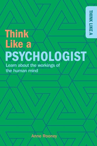 Think Like A Psychologist Anne Rooney