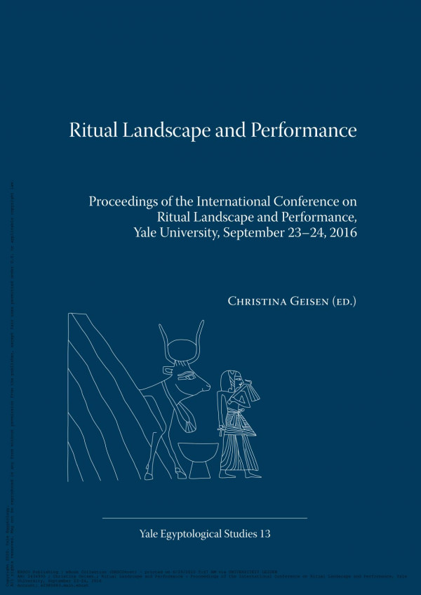 Ritual Landscape And Performance Christina Geisen