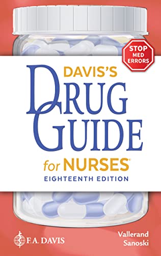 Daviss Drug Guide For Nurses Eighteenth April Hazard Vallerand